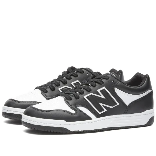 New Balance 480 Trainer - Black - Size 9.5 - Black