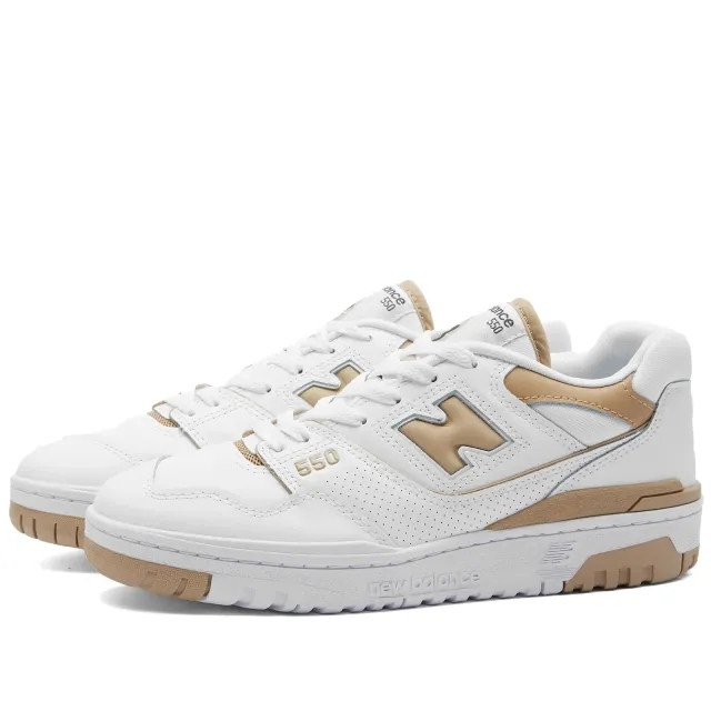 New Balance 550 Women Shoes - White