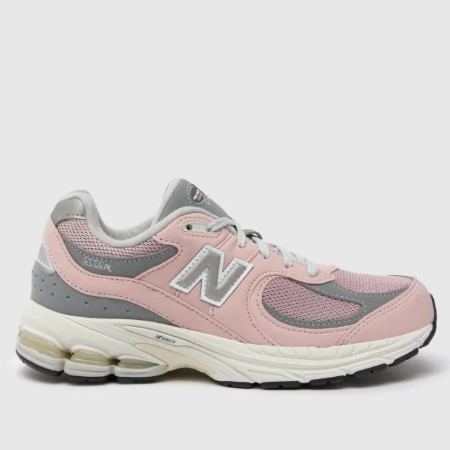 New Balance Junior 2002R Trainer - Pink - Size 4 - Pink