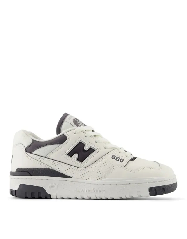 New Balance Womens 550s - White and Grey