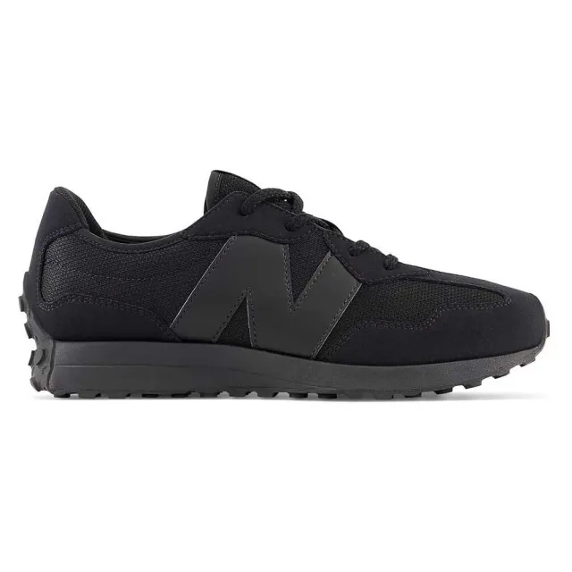 New Balance Junior GS327 Trainer - Black - Size 5 - Black