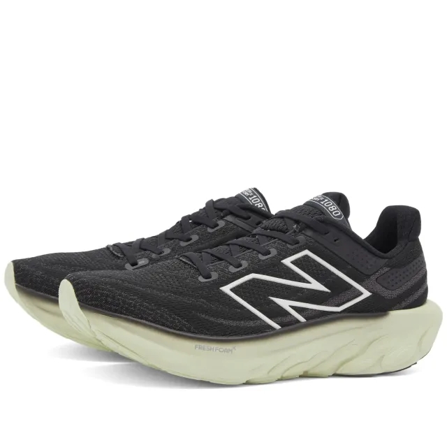 New Balance Fresh Foam X 1080 Sneaker (Black - 4) - Size 4 - Women's