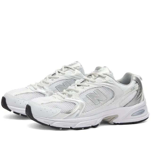 New Balance Unisex 530 in White/Grey Synthetic