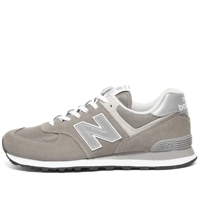 New Balance Men's 574 Core in Brown/White Suede/Mesh