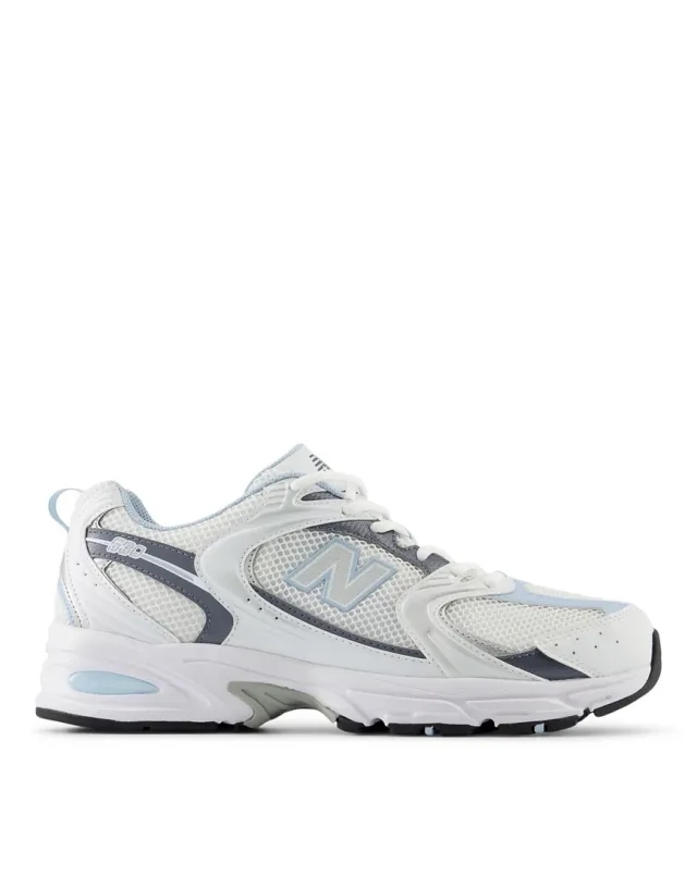 New Balance 530  in White & Blue