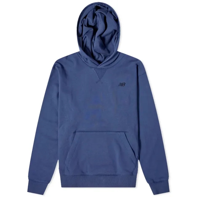 Sweatshirt New Balance Athletics French Terry Hoodie Blue L