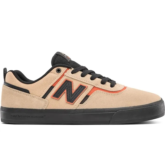 New Balance Men's NB Numeric Jamie Foy 306 in Beige/Black Suede/Mesh