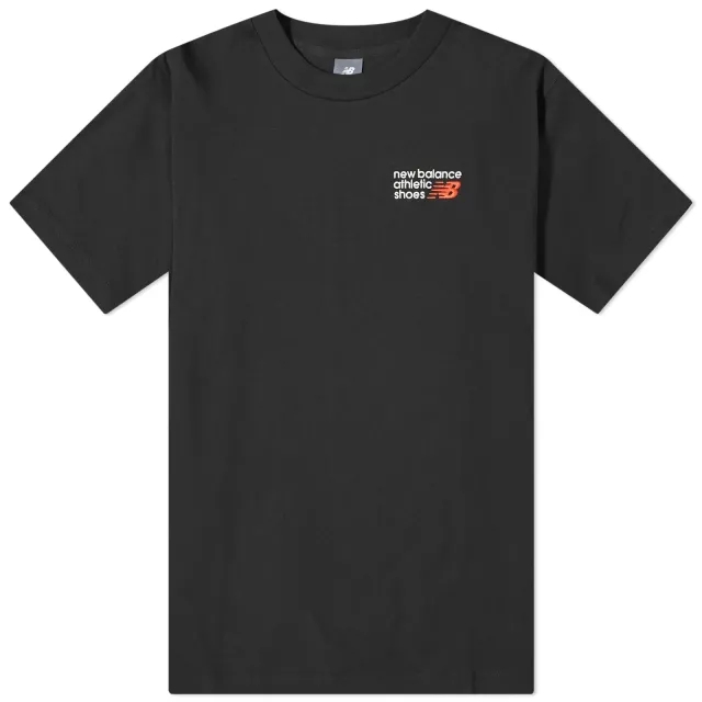 T-Shirt New Balance Athletics Premium Logo T-Shirt Black Xxl