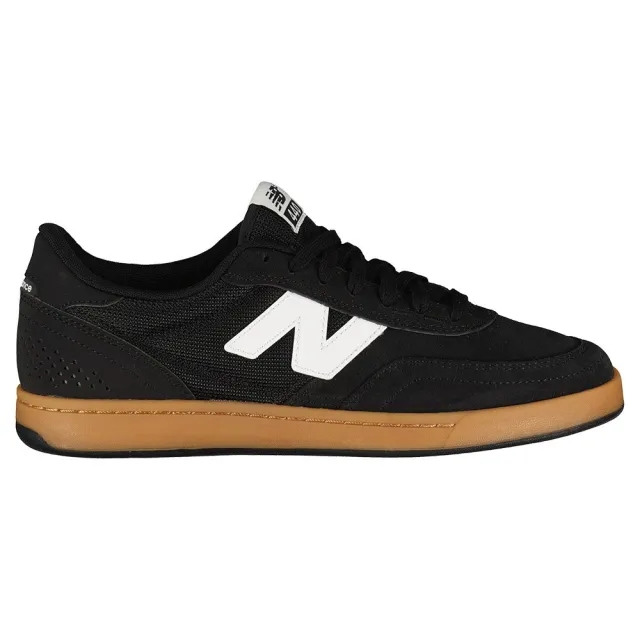 New Balance Men's NB Numeric 440 V2 in Black/White Suede/Mesh