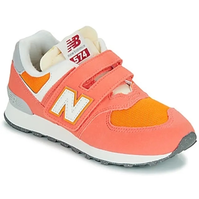 New Balance  574  girls's Children's Shoes (Trainers) in Orange