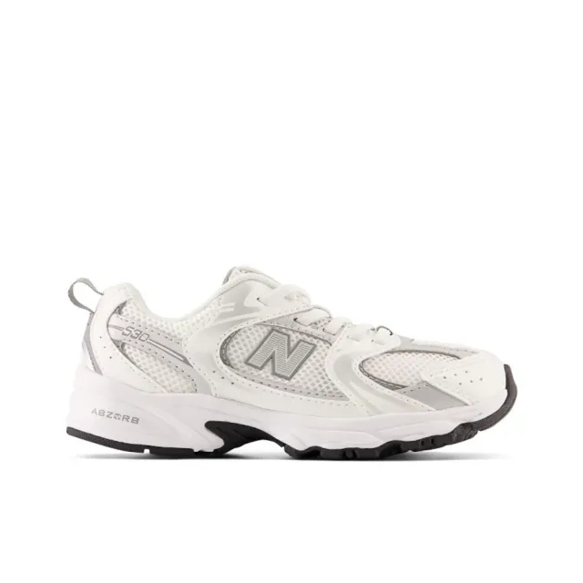 New Balance white 530 Junior trainers