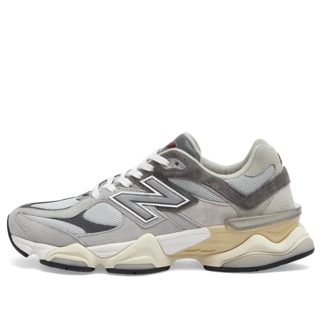 New Balance Unisex 9060 in Grey/White Suede/Mesh