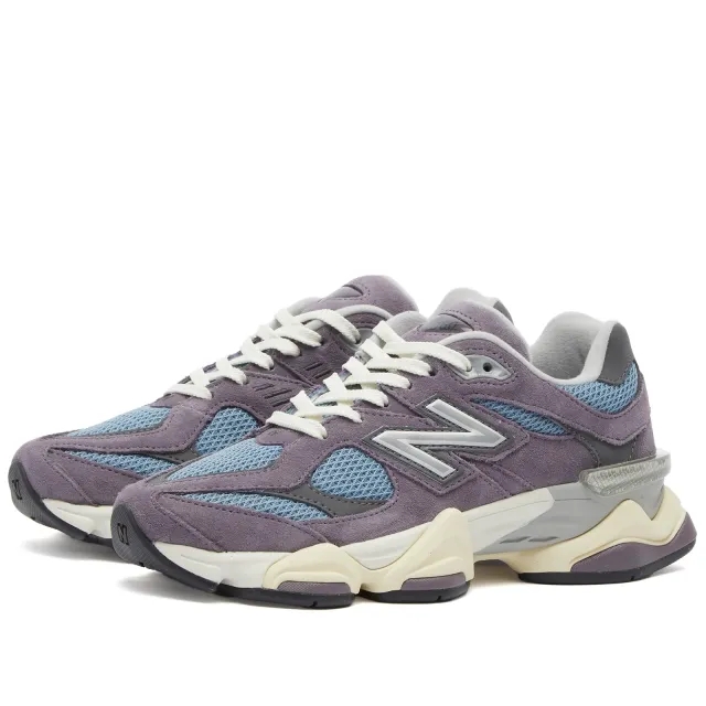 New Balance Unisex 9060 in Grey Suede/Mesh