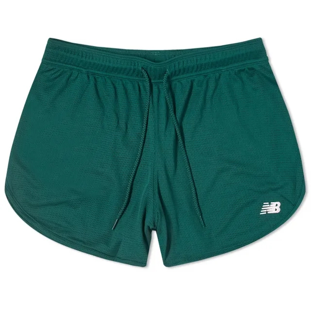 New Balance Women's Athletics Mesh Short in Green