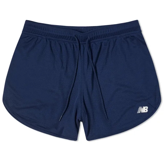 New Balance Women's Athletics Mesh Short in Blue