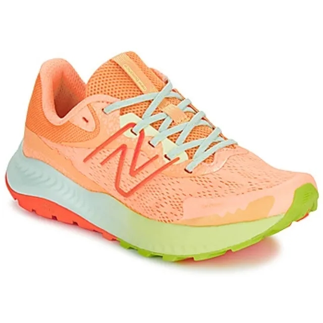 New Balance Women's DynaSoft Nitrel V5 in Orange/Yellow/Green Textile