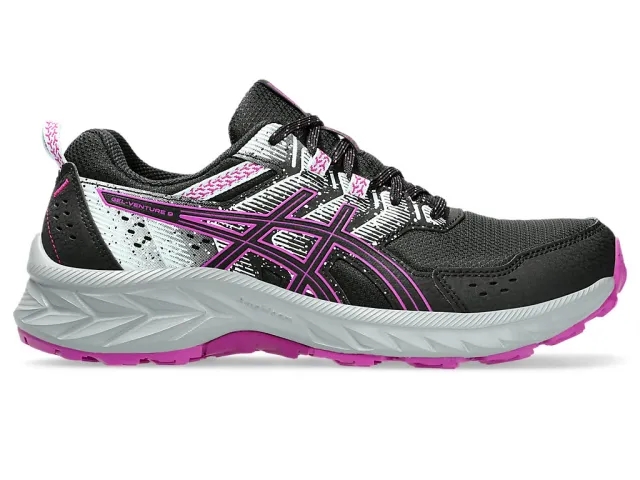 ASICS Gel-Venture 9 Trail Running Shoe Women - Black, Grey