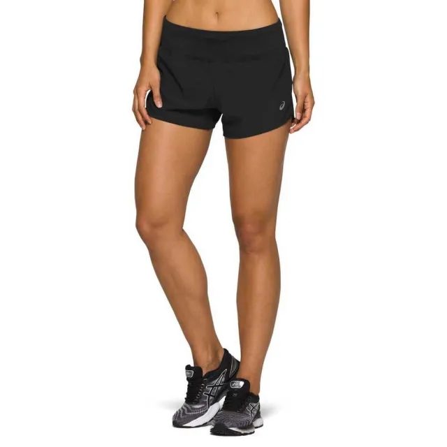 Asics Women's 3.5Inch Road Running Short - Black