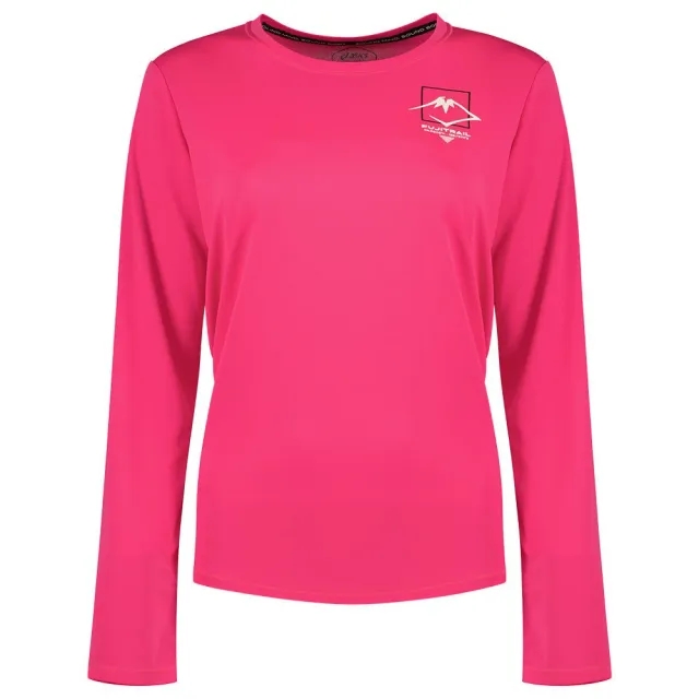 Asics Fujitrail Logo Long Sleeve T-shirt  - Pink