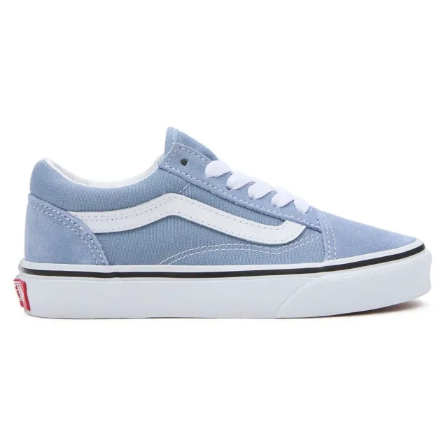 Vans  UY Old Skool COLOR THEORY DUSTY BLUE  boys's Children's Shoes (Trainers) in Blue