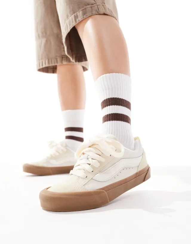 Vans - Knu Skool Shoes, Man, Beige