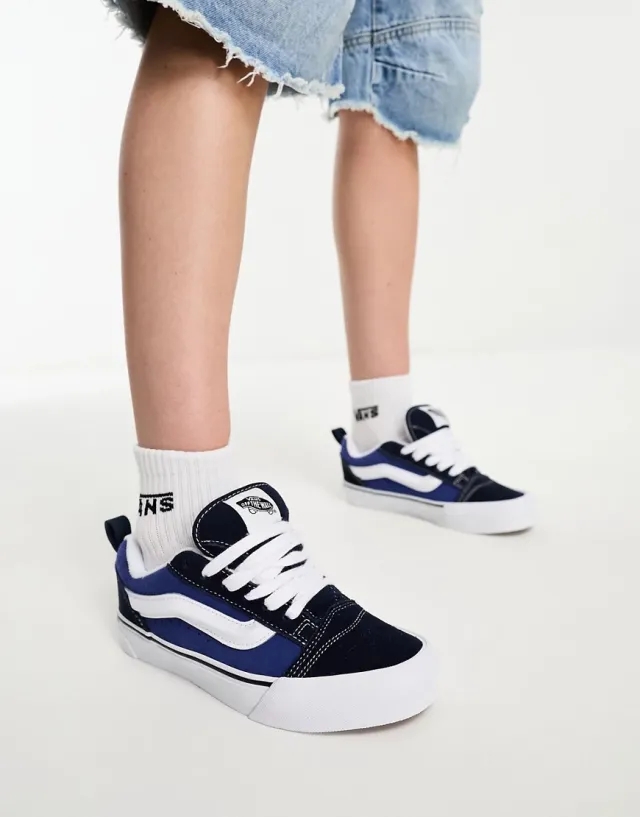 Vans Knu Skool Men Shoes - Blue