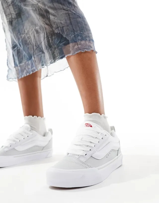 Vans - Knu Skool Shoes, Man, Grey