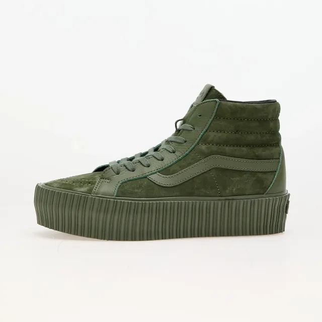 Sneakers Vans Sk8-Hi Reissue 38 Platform Lx Suede/Leather Army Eur 43