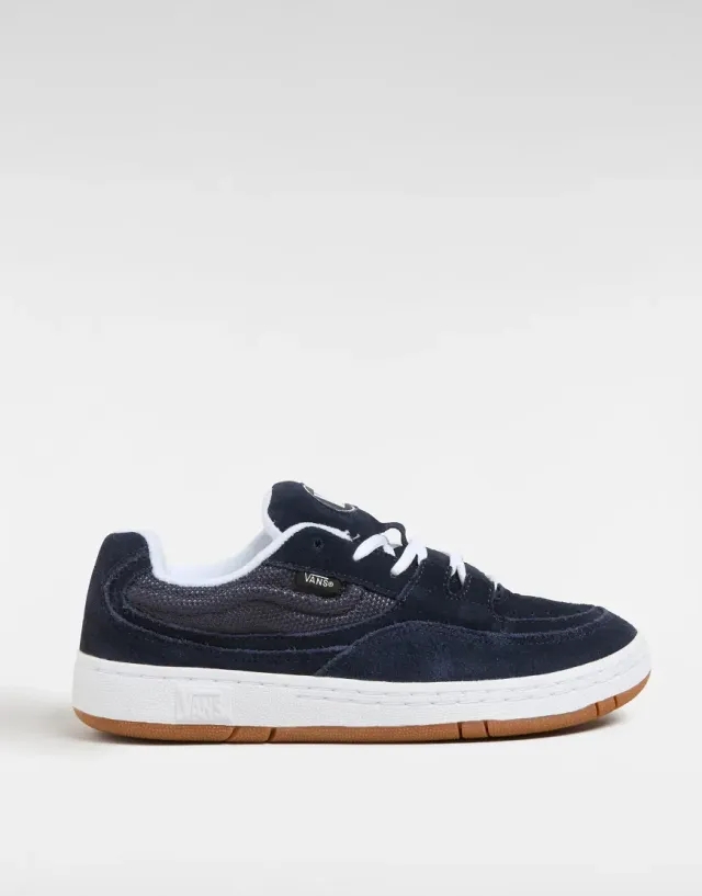 Vans Unisex Speed Ls Utility Navy Trainers - Blue Suede
