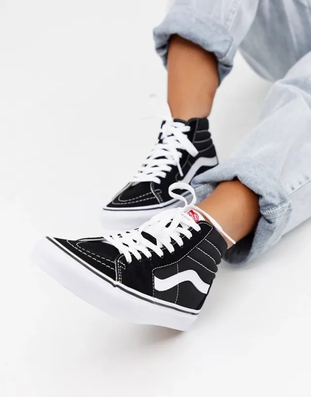 Vans - Sk8-Hi Shoes, Man, Black