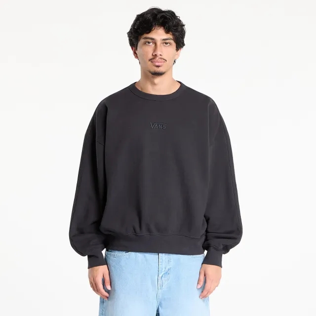 Vans Premium Logo Crew Sweatshirt (Black) Unisex Black