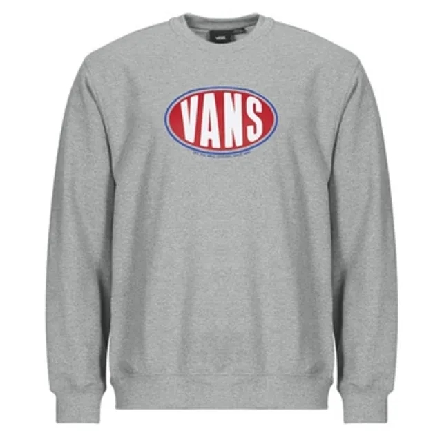 Vans  Spray On Loose Crew  men's Sweatshirt in Grey