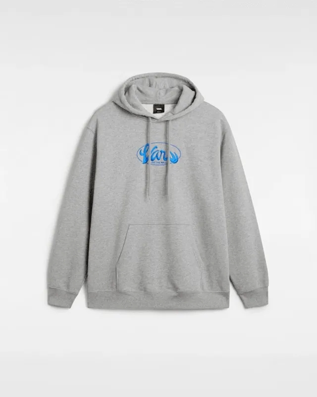 Vans - Global Line Loose Pullover Hoodie, Man, Grey