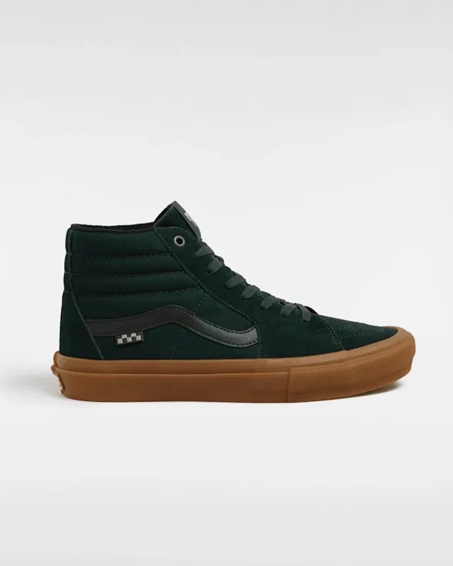 Vans - Skate Sk8-Hi Shoes, Man, Green