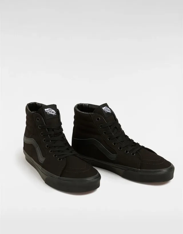 Vans Sk8-Hi Trainers In Triple Black