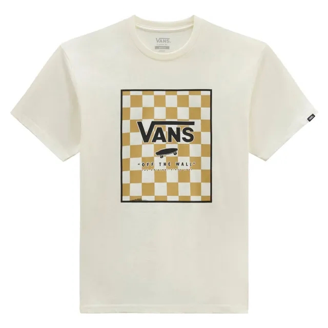 Vans  CLASSIC PRINT BOX  men's T shirt in White