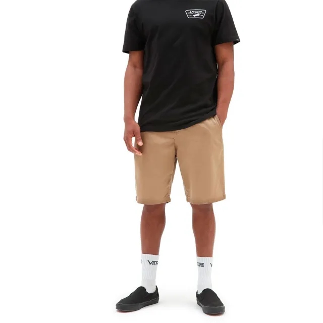 Vans Authentic Chino Relaxed Fit Shorts - Brown - Mens
