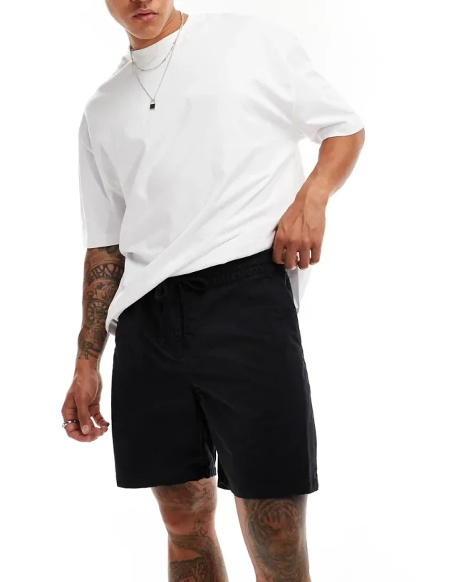 Vans - Range Relaxed Elastic Shorts, Man, Black