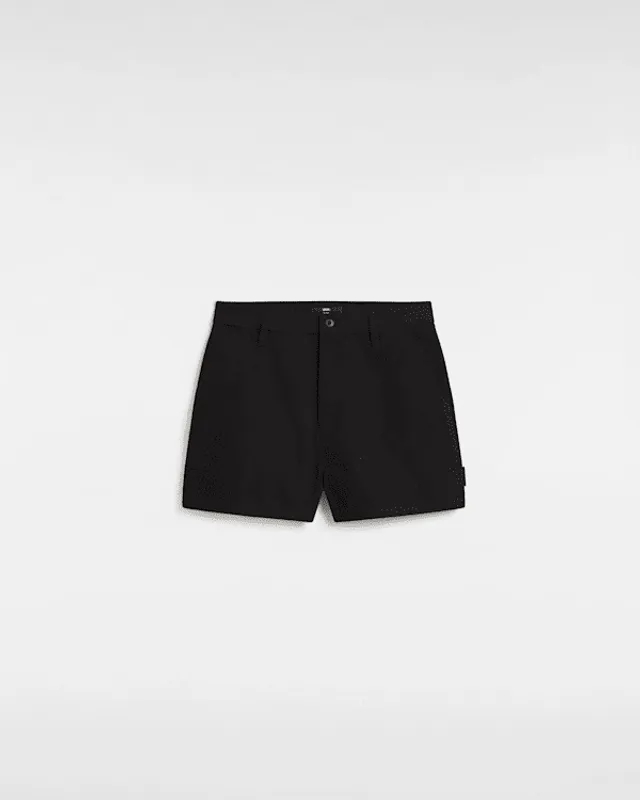 Vans Ground Work Shorts (Black) Women Black