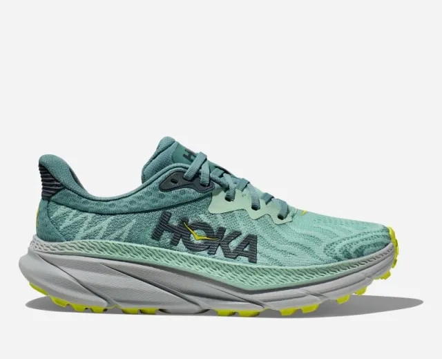 Hoka One One HOKA Women's Challenger 7 Road Running Shoes in Mist Green/Trellis