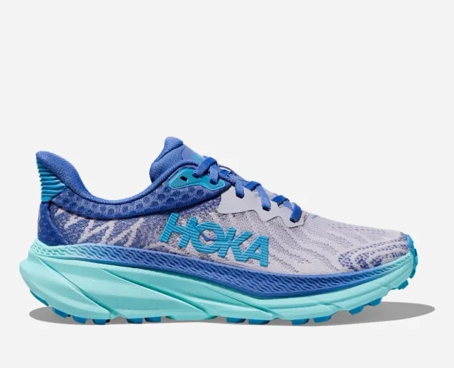Hoka One One HOKA Women's Challenger 7 Road Running Shoes in Ether/Cosmos