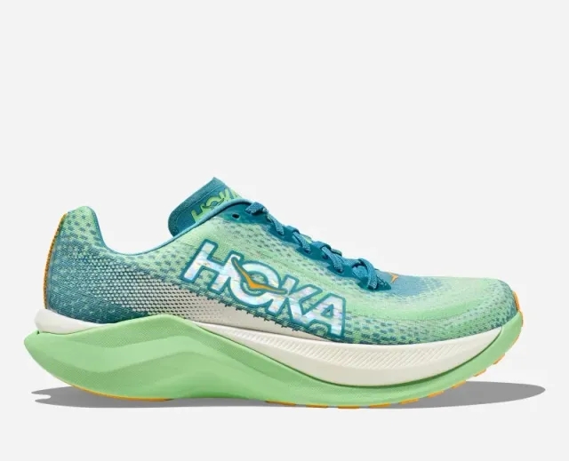 Hoka One One HOKA Men's Mach X Road Running Shoes in Omlg