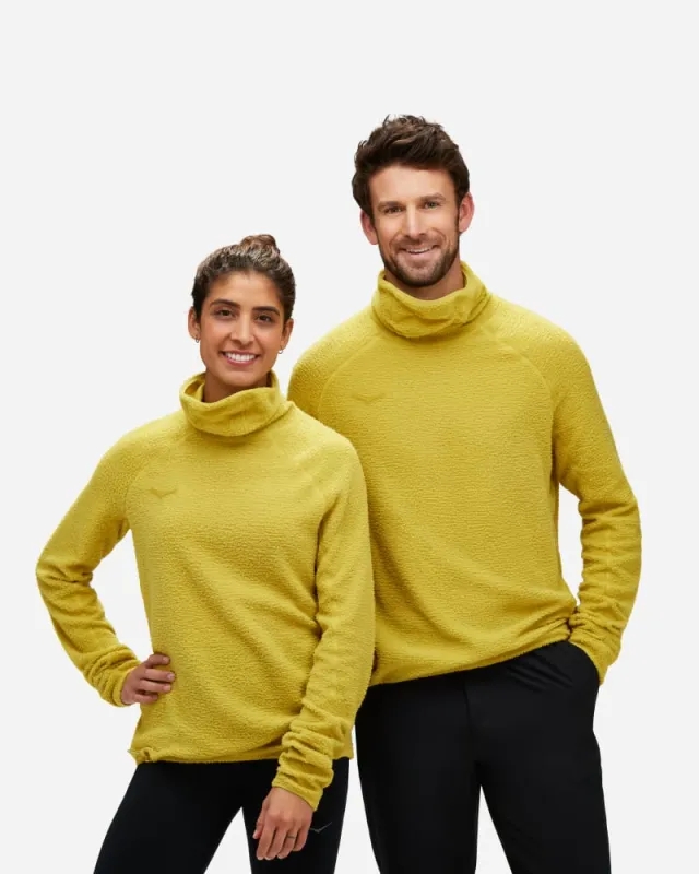 Hoka One One HOKA Basecamp Thermal Midlayer in Golden Lichen