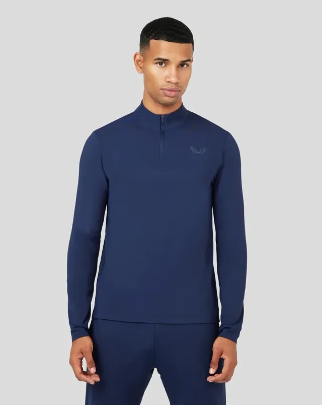 Castore Navy Metatek 1/4 Zip