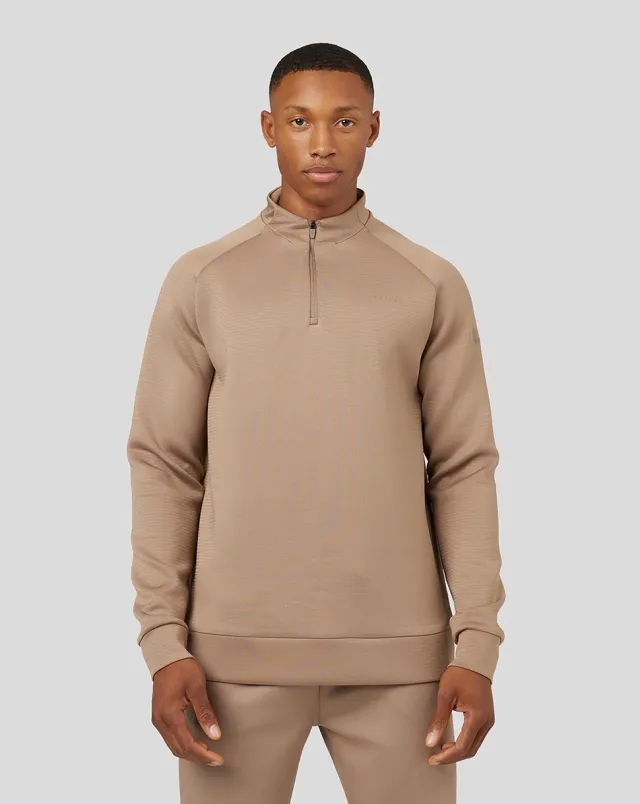 Castore Men's Long Sleeve Flex 1/4 Zip – Dusty Blue