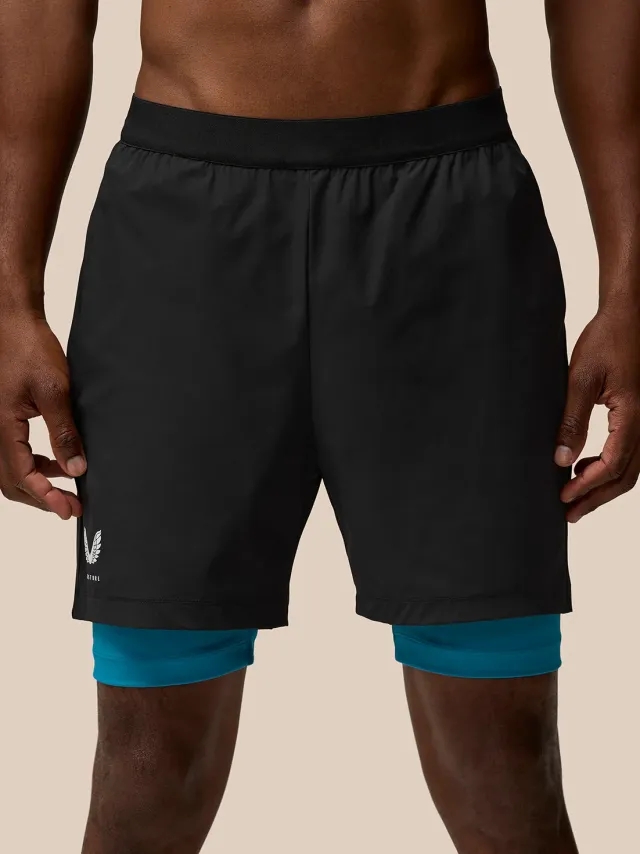 Castore Flow Training Shorts - Dark Aqua