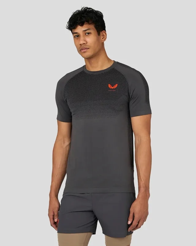 Castore Men’s Flow Seamless Training T-shirt - Gunmetal