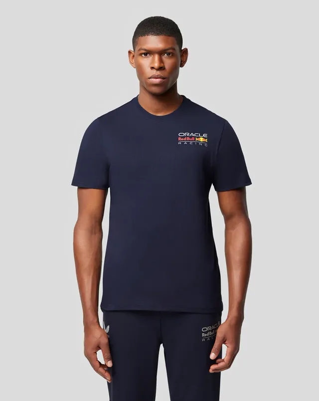 Castore Oracle Red Bull Racing Unisex Core Tee - Dream Blue