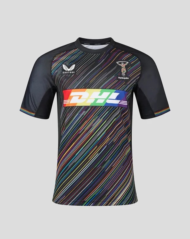 Castore Harlequins Men's 23/24 Replica Pride Shirt