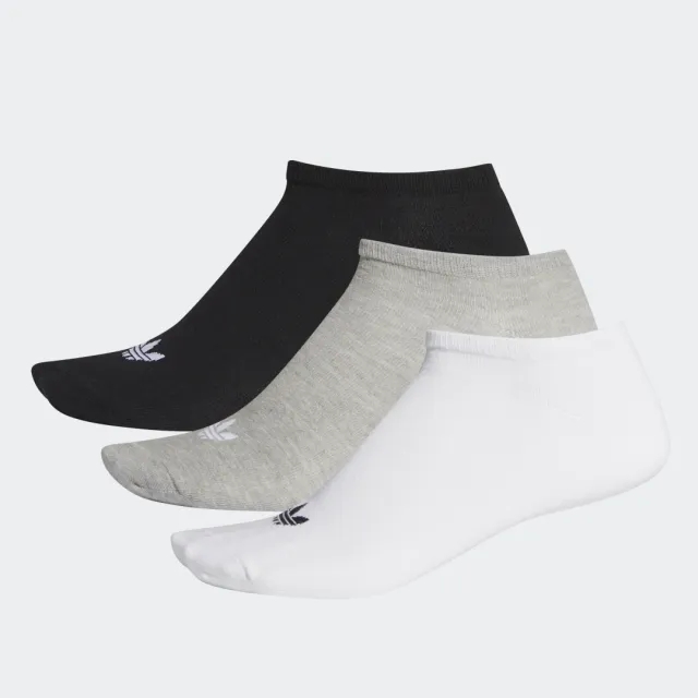 Adidas Originals Adicolor Trefoil 3 Pack Trainer Socks In Multi